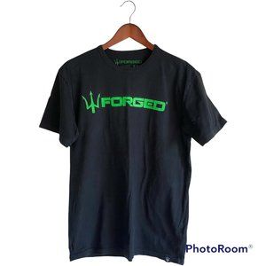 Forged Black T-Shirt Men's Size M Medium Navy Seal